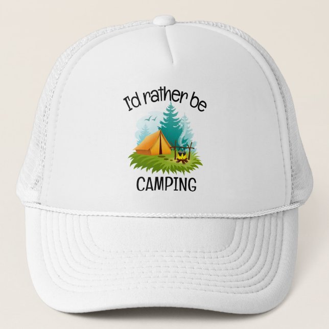 Camping Design Hat (Front)
