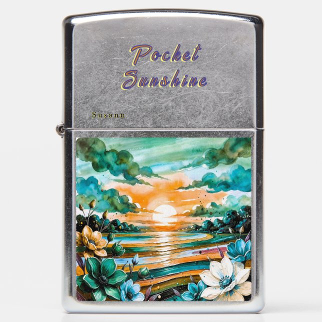 Camping Essentials  Zippo Lighter (Front)