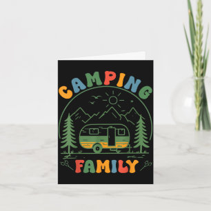 Camping family 2026 camping summer vacation crew card