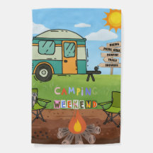 Camping flag