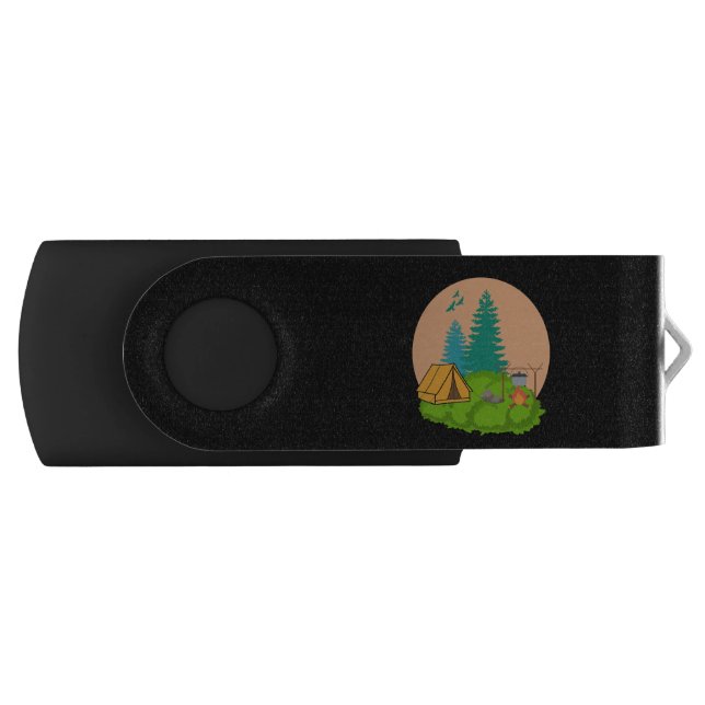 camping flash drive (Front)