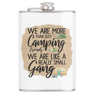 Camping Friends Small Gang Coffee Mug Flask