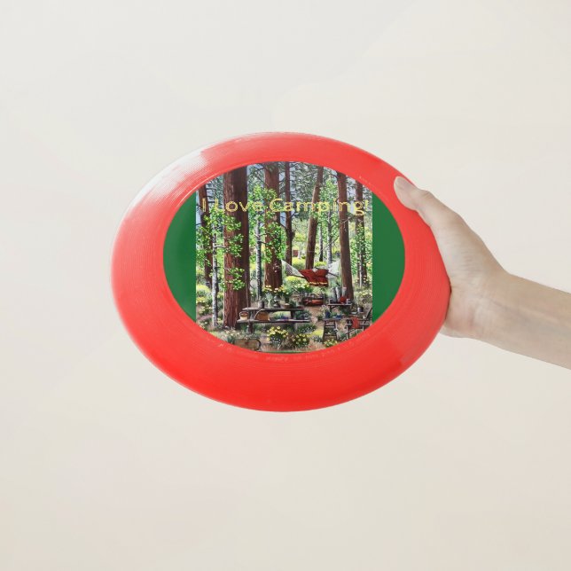 Camping Frisbee (In Hand)