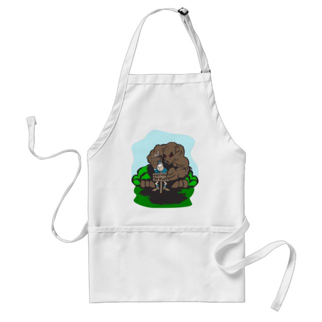 Camping Fun Adult Apron (Front)