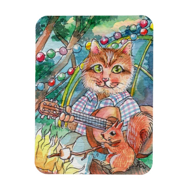 Camping Fun Magnet (Vertical)