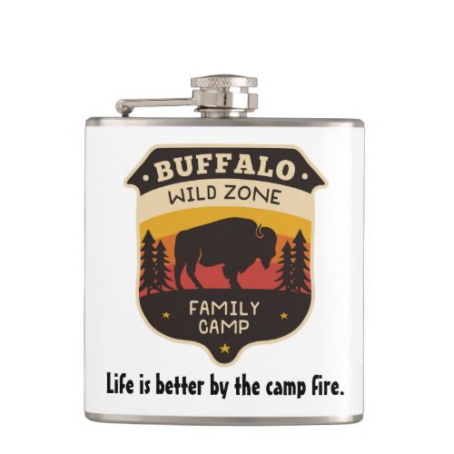 Camping Funny Outdoor Nature  Hip Flask