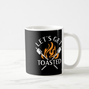 Camping Get Toasted Funny Summer Hiking Mountainee Coffee Mug