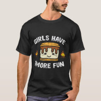 Camping Girls Have Smore Fun Camper Girls Kids Tod