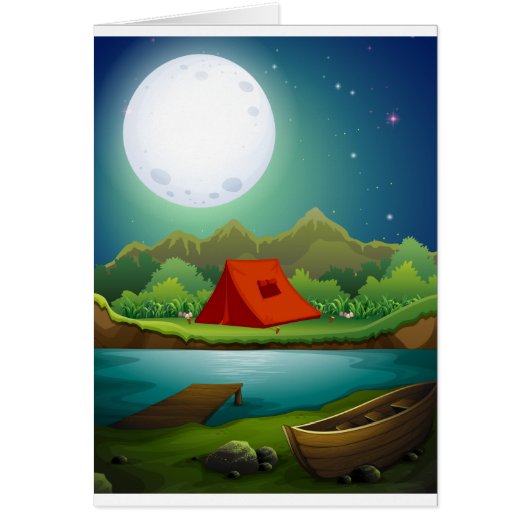 Camping ground cards (Front)