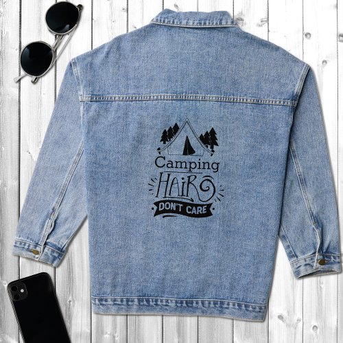 Camping Hair Dont Care Denim Jacket