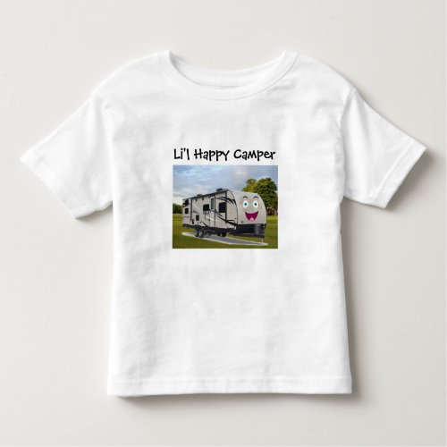 Camping  Happy Retirement in ithe RV by Funnycoomb Toddler T_shirt