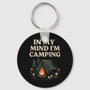 Camping Hiking Walking Vacation Keychain