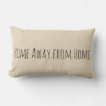 Camping &quot;home Away From Home&quot; Pillow at Zazzle