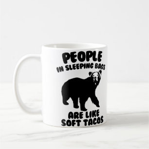 Camping Humor Bear Food Coffee Mug