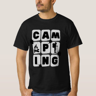 Camping Idea , funny camping,Camping Crew T-Shirt