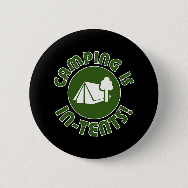 Camping is in tents button (Front)