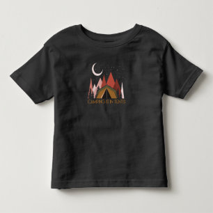 Camping Is In Tents Funny Camping Toddler T-shirt