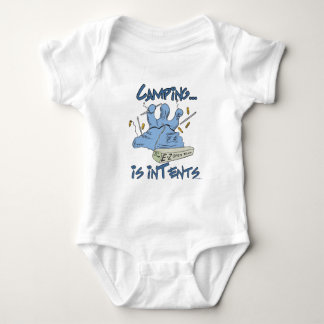 Camping is Intents Baby Bodysuit