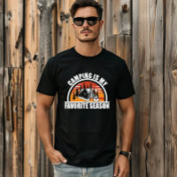 Camping is my favorite season funny camper slogan