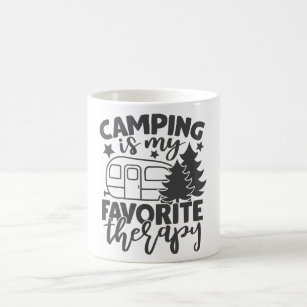 Funny Camping Rules Camping Coffee Mug –