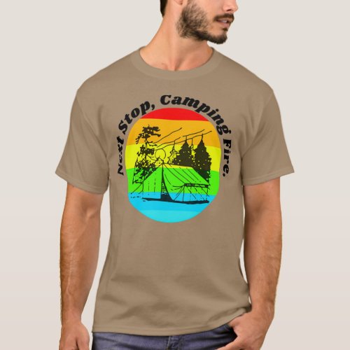 Camping is my love language 7 T_Shirt