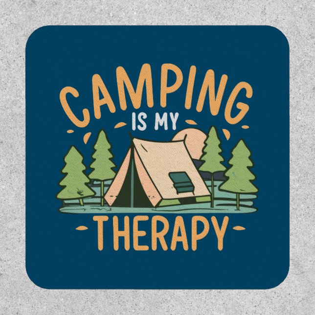 Camping Is My Therapy Patch (Front)