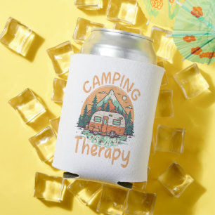 Camping Is My Therapy Summer Vacation Family Can Cooler