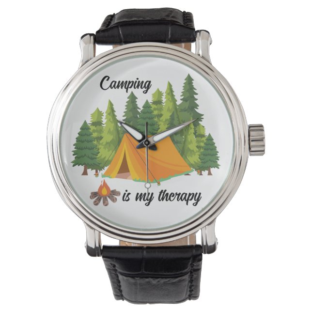 Camping is my therapy summer watch (Front)