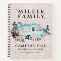 Camping Journal | Custom Road Trip Journal