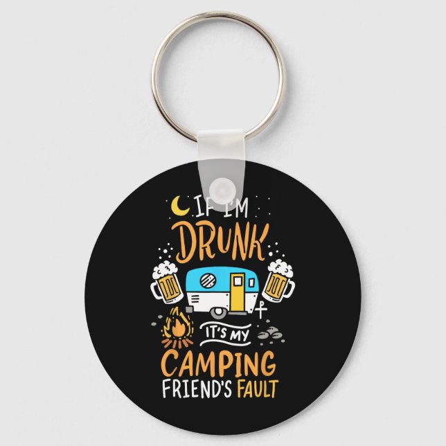 Camping  keychain (Front)