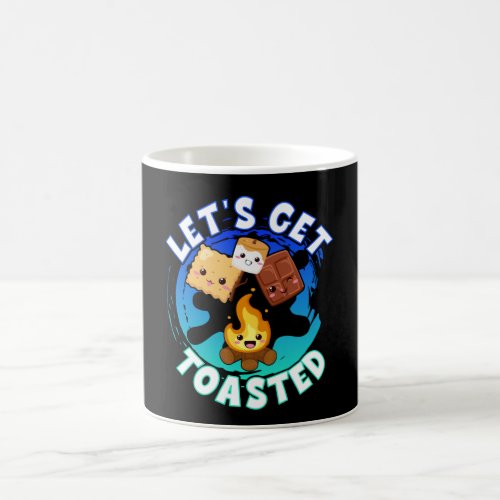 Camping Kids Boys Lets Get Toasted Coffee Mug