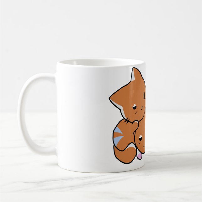Camping Kittens Mug (Left)