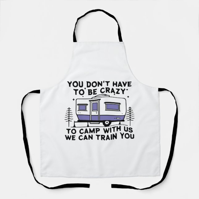 Camping Legend Since Forever Apron (Front)
