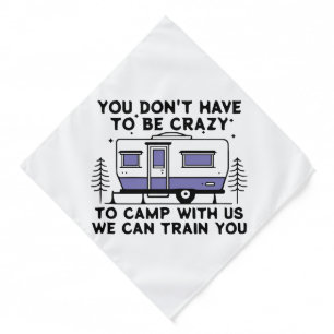 Camping Legend Since Forever Bandana