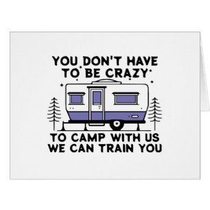 Camping Legend Since Forever Cards