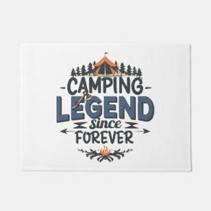 Camping Legend Since Forever Doormat