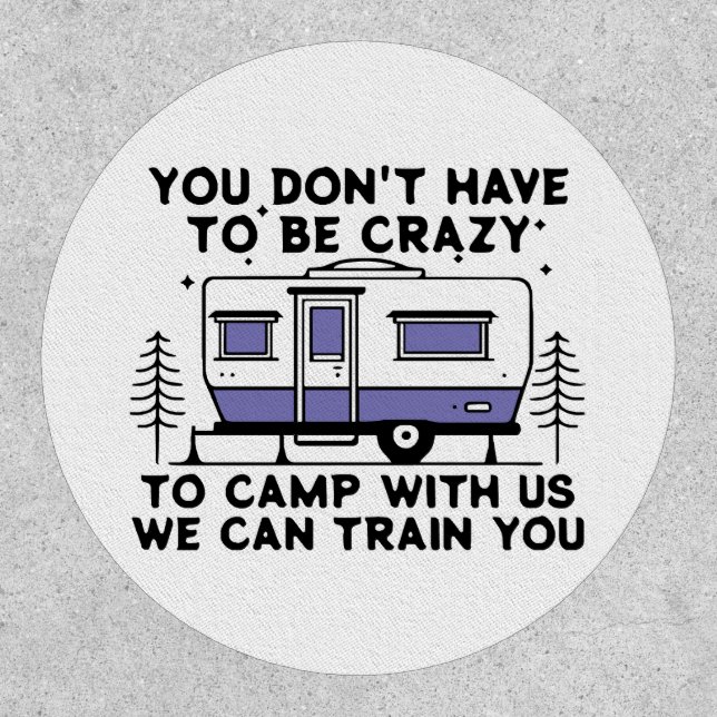 Camping Legend Since Forever Patch (Front)