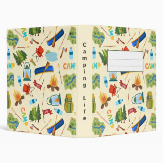 Camping Life 3 Ring Binder