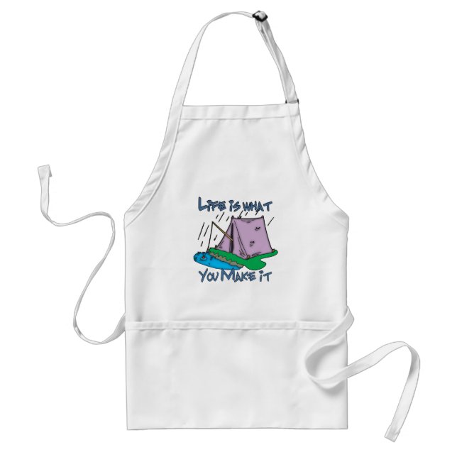 Camping Life Adult Apron (Front)