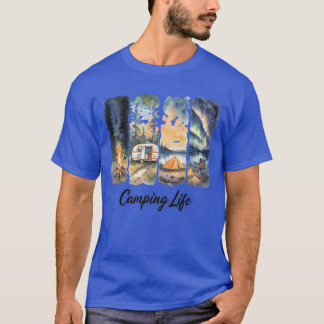 Camping Life Adventure girl T-Shirt