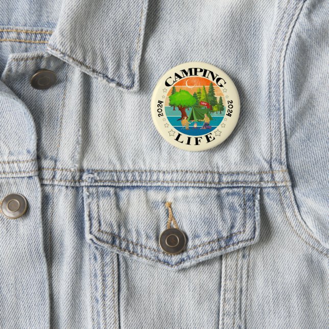 Camping Life Button (In Situ)