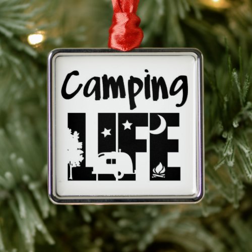 CAMPING LIFE FUN ANYTIME ORNAMENT
