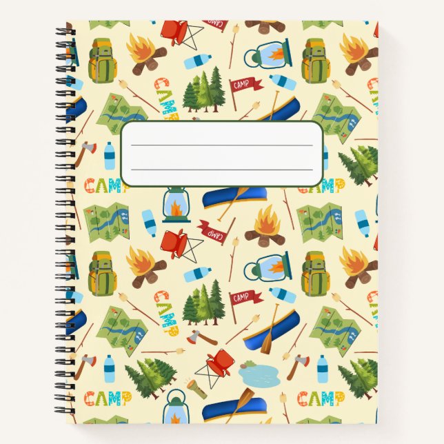 Camping Life Notebook (Front)