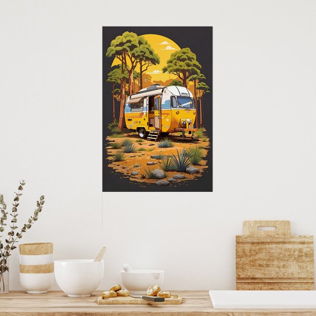 Camping life  poster (Kitchen)
