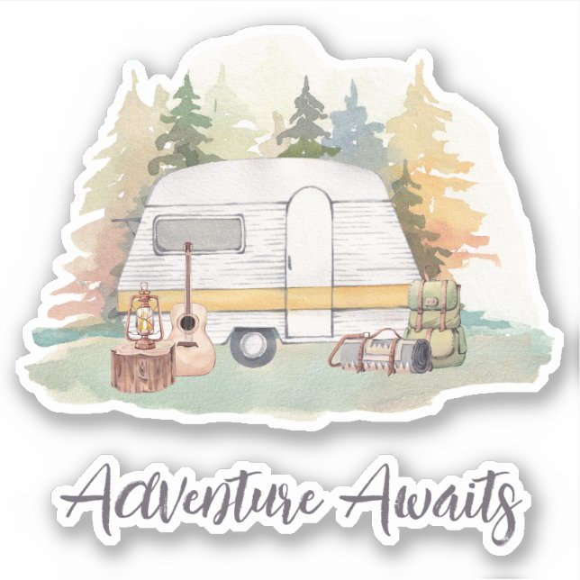 Camping Life Sticker (Front)