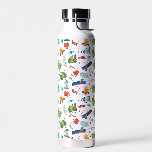Camping Life Water Bottle (Left)
