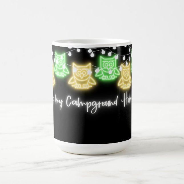 Camping Lights Coffee Mug (Center)