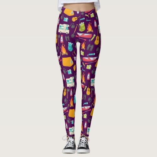 Camping Love Leggings