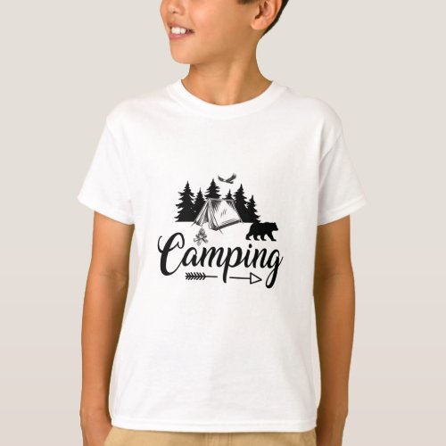 Camping Lover _ Cool Camping T_Shirt