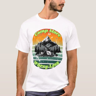 Camping Lovers Design – Outdoor Adventure Life T-Shirt